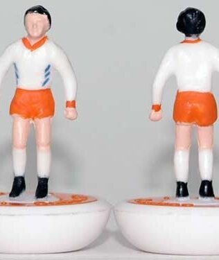 Corea del Sud away WORLD CUP 2006 - Squadra + 2 riserve e un portierino (stesso kit del portiere su asta) in SCATOLA Soccer3D