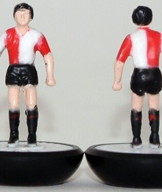 Feyenoord - Squadra + 2 riserve e un portierino (stesso kit del portiere su asta) in SCATOLA Soccer3D