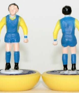 Ucraina 2005 - Squadra in scatola REPLICA COLORATA SUBBUTEO (sul coperchio nome e omino della squadra contenuta)