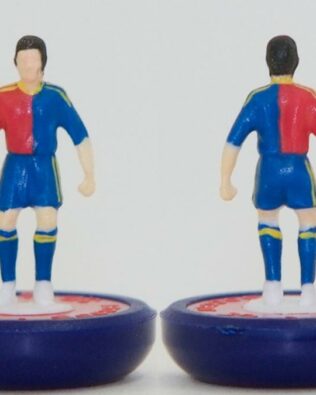 Basilea 2013 - Squadra in scatola REPLICA COLORATA SUBBUTEO (sul coperchio nome e omino della squadra contenuta)
