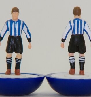 Bergamasca 1913 - Squadra + 2 riserve e 1 portierino in SCATOLA VERDE REPLICA SUBBUTEO anni 70