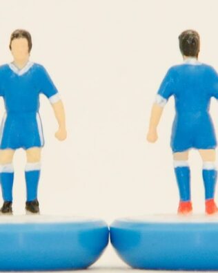 Apollon Limassol 2014 - Squadra in scatola REPLICA COLORATA SUBBUTEO (sul coperchio nome e omino della squadra contenuta)