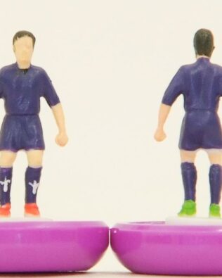 Fiorentina 2014 - Squadra in scatola REPLICA COLORATA SUBBUTEO (sul coperchio nome e omino della squadra contenuta)