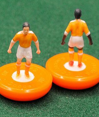 Houston Dynamo home 2018 - Squadra + 2 riserve e un portierino (stesso kit del portiere su asta) in SCATOLA Soccer3D