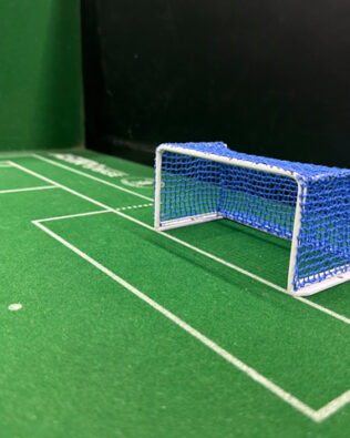 Porte in metallo mod. COPAMERICA - Con rete Blu in cotone