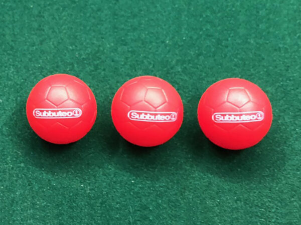 3 Palline SUBBUTEO rosse