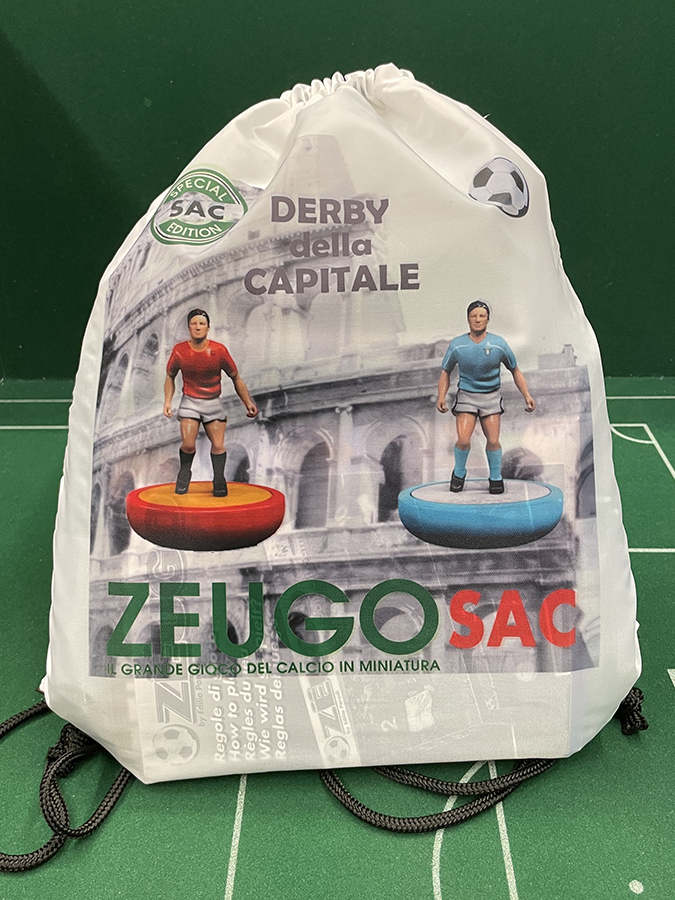 ZEUGO Sac “Derby della Capitale” (scatola gioco da viaggio BASE PIATTA)