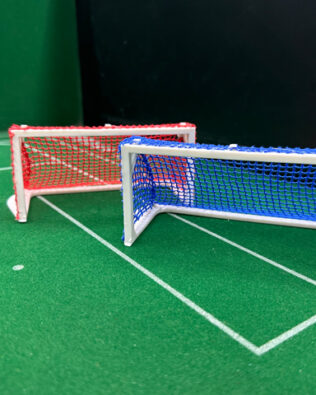 Porte ZEUGO pali quadrati - Con rete Astrobase di 2 colori diversi