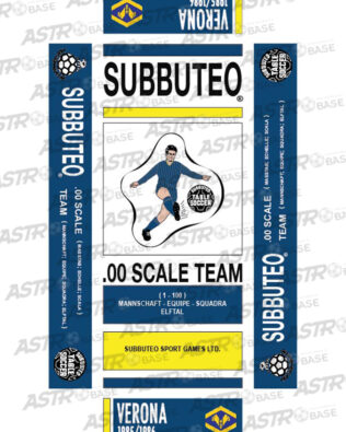 Verona 1985/1986 - Con vassoio 10 omini asta corta (per portieri Subbuteo)