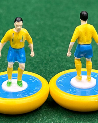 Al Nassr 2024 - Squadra + 2 riserve e 1 portierino in SCATOLA VERDE REPLICA SUBBUTEO anni 70