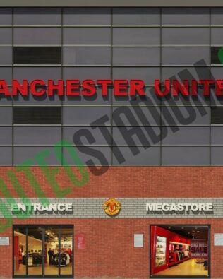 Facciate Stadio OLD TRAFFORD Manchester per Tribuna Zeugo - Old Trafford 10