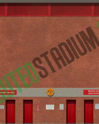Facciate Stadio OLD TRAFFORD Manchester per Tribuna Zeugo - Old Trafford 3