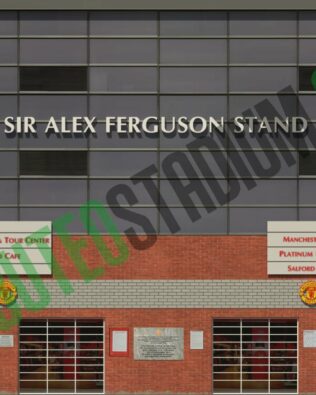 Facciate Stadio OLD TRAFFORD Manchester per Tribuna Zeugo - Old Trafford 2