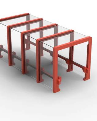 Astrobase-tunnel-quadrato-tribune
