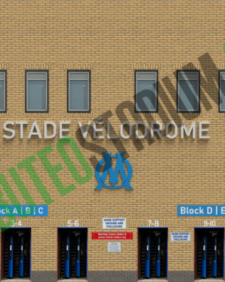 Facciate Stadio VELODROME Marsiglia per Tribuna Zeugo - Stade Velodrome 1