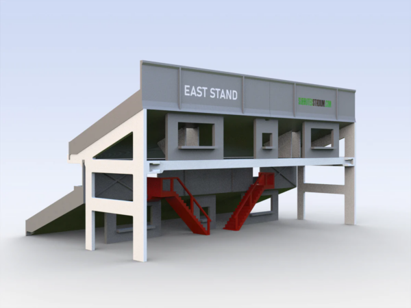 astrobase costruzione tribune subbuteo