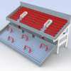 astrobase costruzione tribune subbuteo