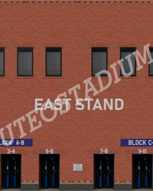 Facciate Stadio per Tribuna Zeugo - Moderno 3