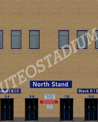 Facciate Stadio per Tribuna Zeugo - Moderno 4
