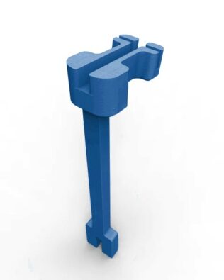 Pilastro di sostegno per GrandStand SUBBUTEO - Blu