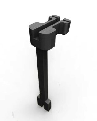 Pilastro di sostegno per GrandStand SUBBUTEO - Nero