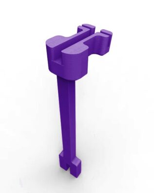 Pilastro di sostegno per GrandStand SUBBUTEO - Viola