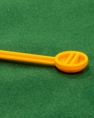 Aste CORTE colorate per portiere Subbuteo o Soccer3D - Giallo ocra