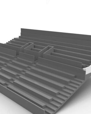 Componenti di protezione spettatori per Tribuna SUBBUTEO - Bianco
