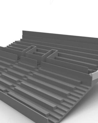Componenti di protezione spettatori per Tribuna SUBBUTEO - Grigio chiaro