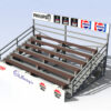 Gradinata piccola modulabile (8 varianti) - immagine 3