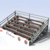 Gradinata piccola modulabile (8 varianti) - immagine 4