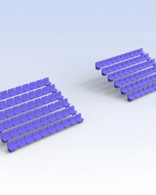 120 seggiolini per la Tribuna T5® - Viola