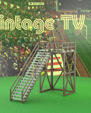 Torre TV Vintage - Argento