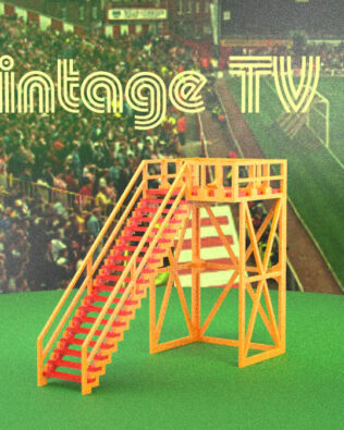 Torre TV Vintage - Arancio