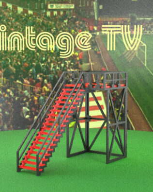 Torre TV Vintage - Rosso