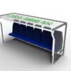 2 file da 6 seggiolini per panchine originali SUBBUTEO - immagine 14