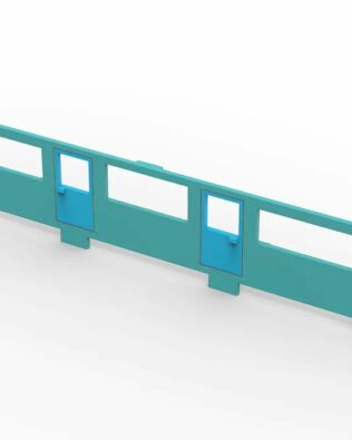 Entrata LOUNGE VIP 2 per Tribuna SUBBUTEO (New Style) - Celeste/Azzurro