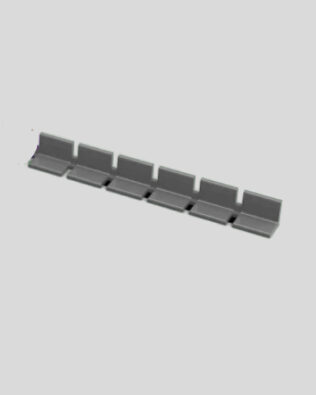 Set di 100 seggiolini singoli adattabili a qualsiasi tribuna - Grigio chiaro