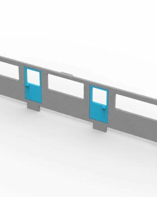 Entrata LOUNGE VIP 2 per Tribuna SUBBUTEO (New Style) - Grigio scuro