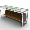 2 file da 6 seggiolini per panchine originali SUBBUTEO - immagine 9