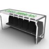 2 file da 6 seggiolini per panchine originali SUBBUTEO - immagine 11