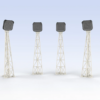Riflettori FX-42 - perfetta replica Floodlight SUBBUTEO