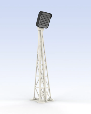 Riflettori FX-42 - perfetta replica Floodlight SUBBUTEO - 1 Riflettore