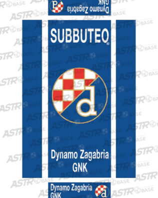 Dynamo Zagabria LOGO - Con vassoio 12 omini