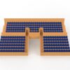 254 seggiolini arrotondati per tribuna Vintage SUBBUTEO a due piani (versione con tunnel) - immagine 12
