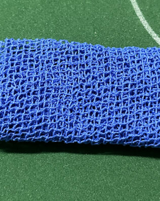 A - Coppia di reti in COTONE INTRECCIATO - Blu