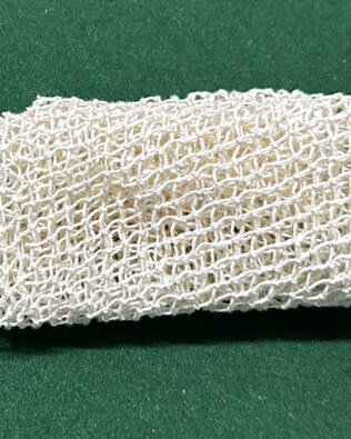 A - Coppia di reti in COTONE INTRECCIATO - Ecrù