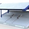 Costruzione con tetto per tribuna originale Subbuteo 61217 - immagine 8