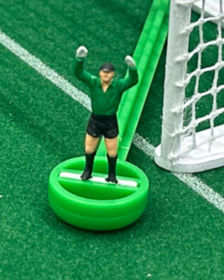 Portiere con cappellino - Portiere verde/nero solo figura
