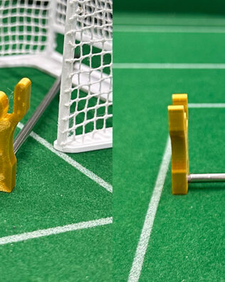 Tablesoccer USA Pro Goalkeeper - Gold style
